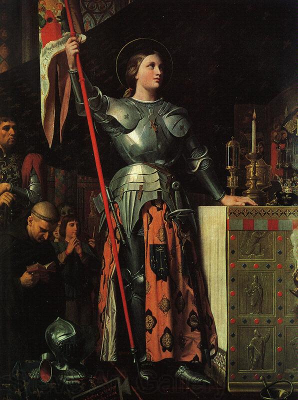 Jean-Auguste Dominique Ingres Joan of Arc at the Coronation of Charles VII France oil painting art